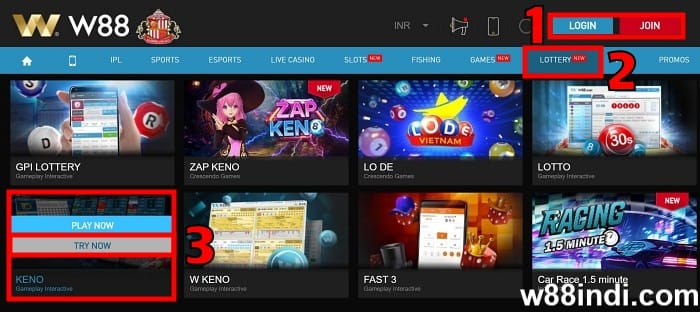 free keno games guide step 1 (1)