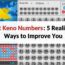 Hot Keno Numbers: 5 Realistic Ways to Improve Your Odds