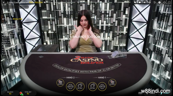 2-hand-casino-holdem-at-w88-online