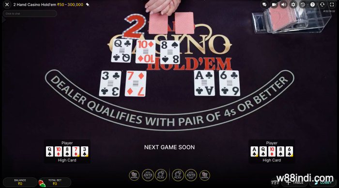 2-hand-poker-at-w88-casino