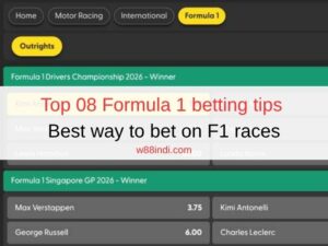 Top 08 Formula 1 betting tips | Best way to bet on F1 races Top 08 Formula 1 betting tips | Best way to bet on F1 races