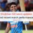 Shubman Gill latest updates and recent match performances