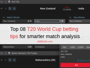 Top 08 T20 World Cup betting tips for smarter match analysis Top 08 T20 World Cup betting tips for smarter match analysis