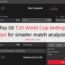 Top 08 T20 World Cup betting tips for smarter match analysis