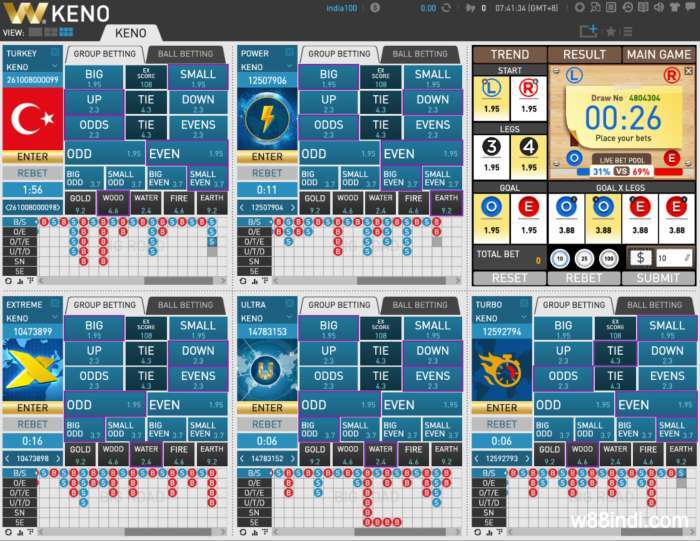 online-keno-game-at-w88-india