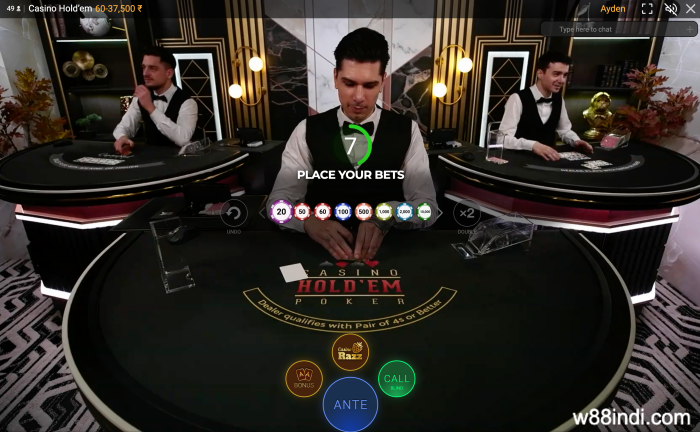 online-poker-gameplay-at-w88-online